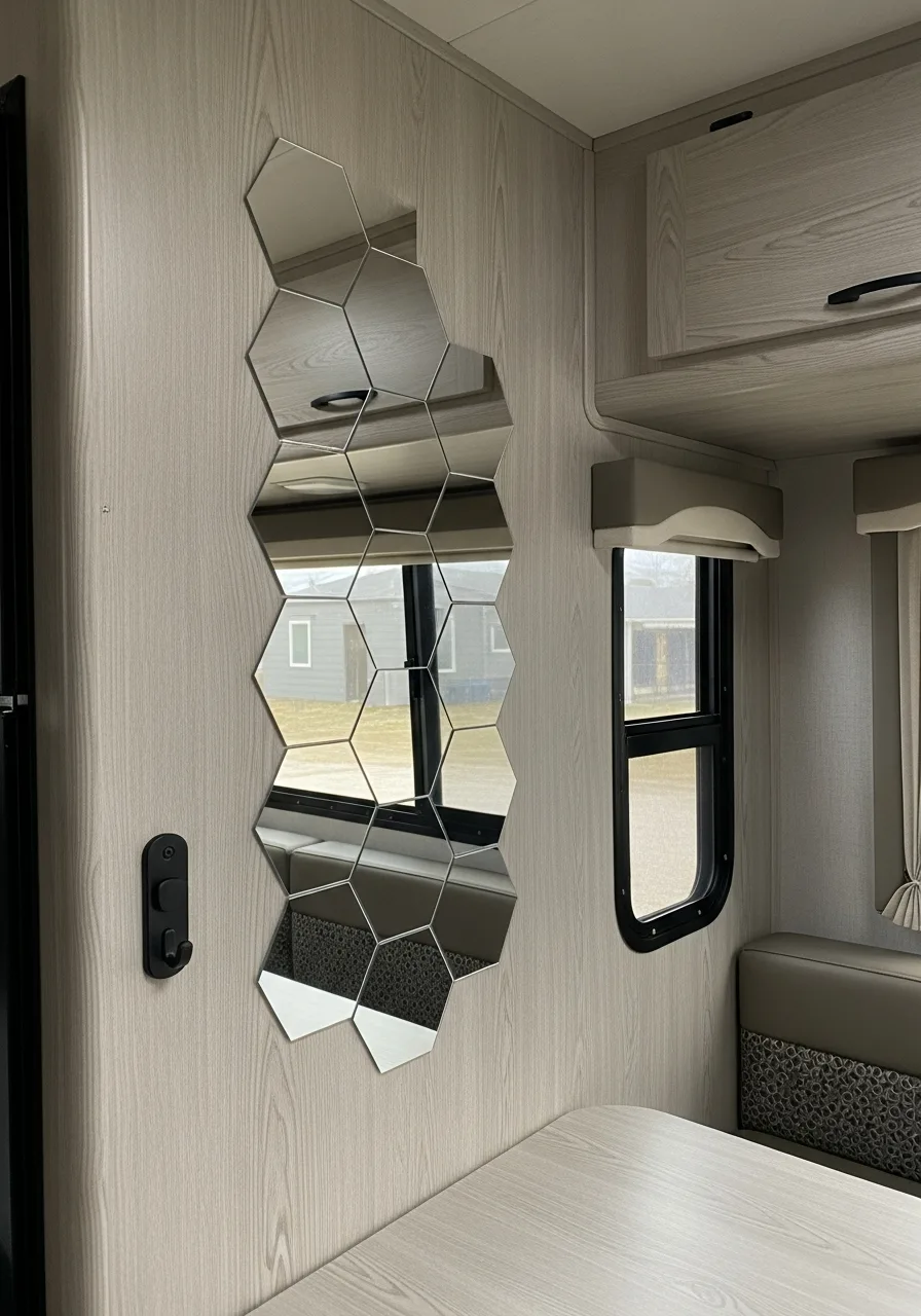 3. Lightweight Acrylic Mirrors
