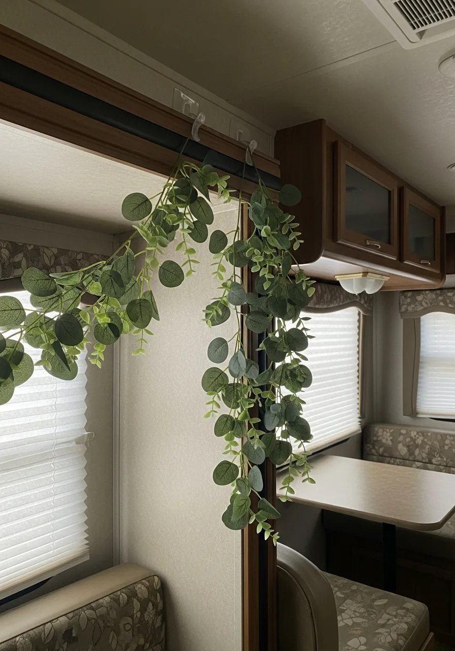 34. Faux Greenery Garlands