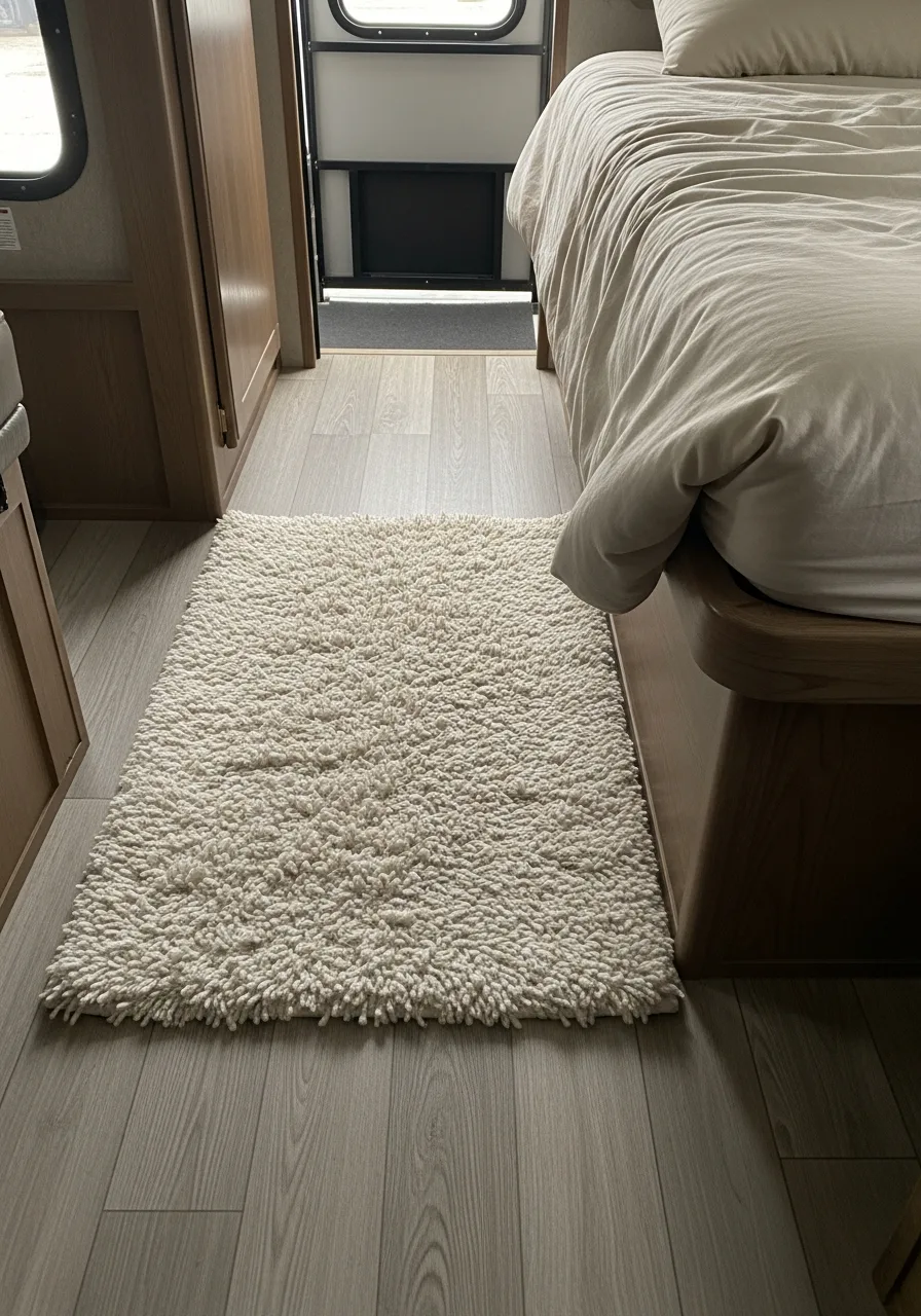 38. Soft Bedside Rugs