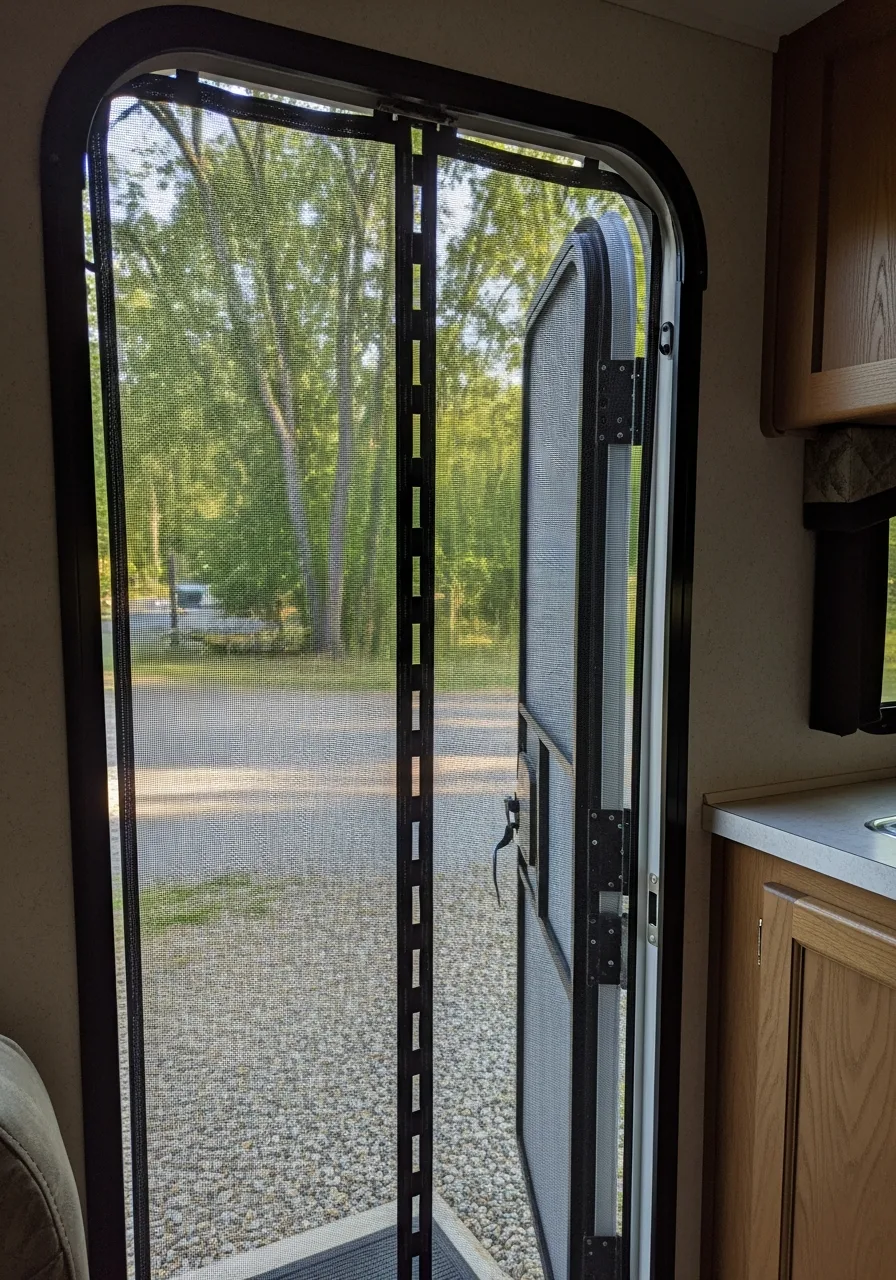 44. Magnetic Door Screens