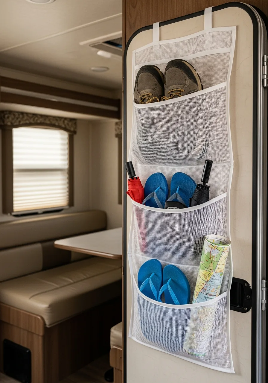 47. Over-the-Door Shoe Rack