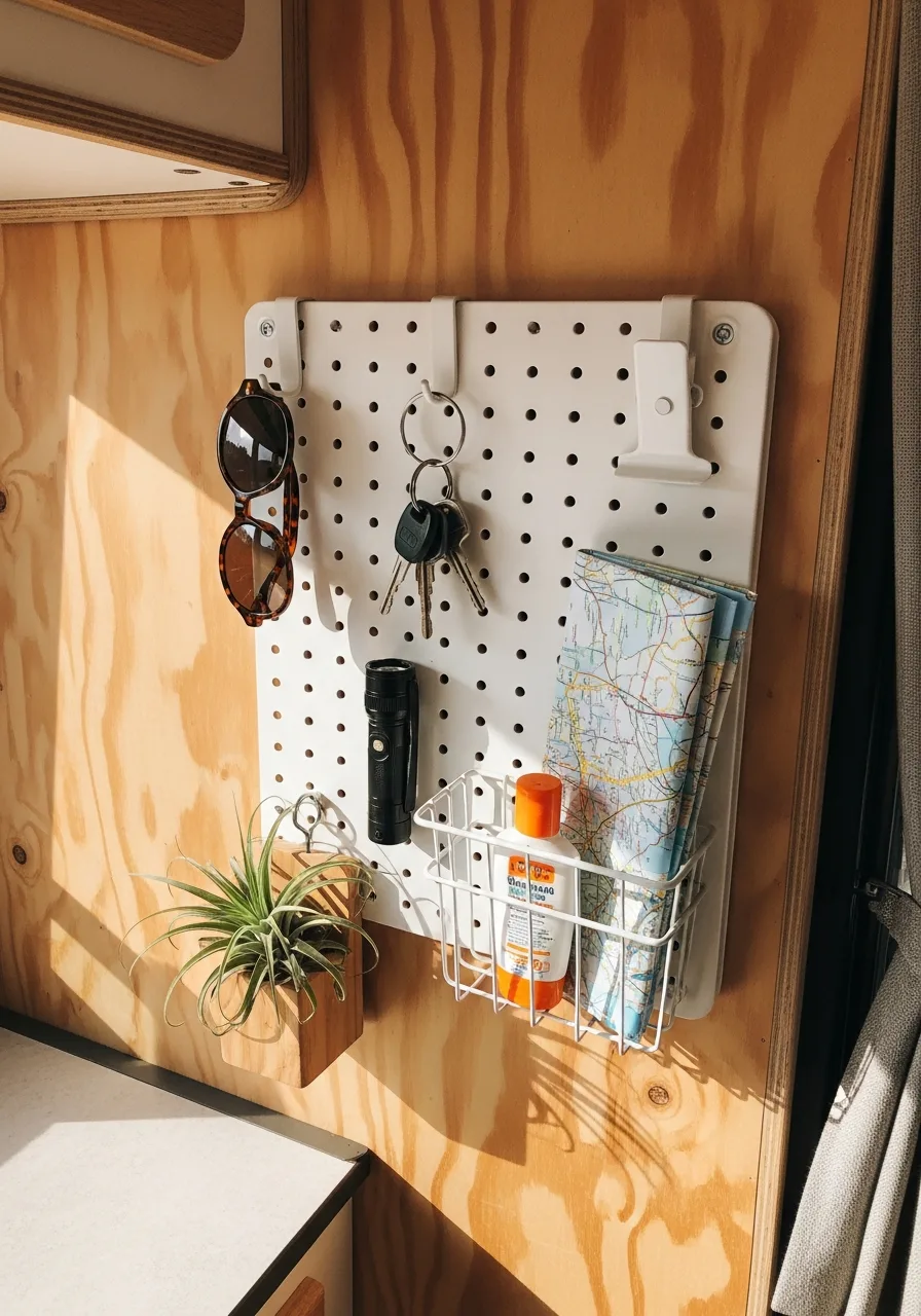 11. Pegboard Wall Organizers