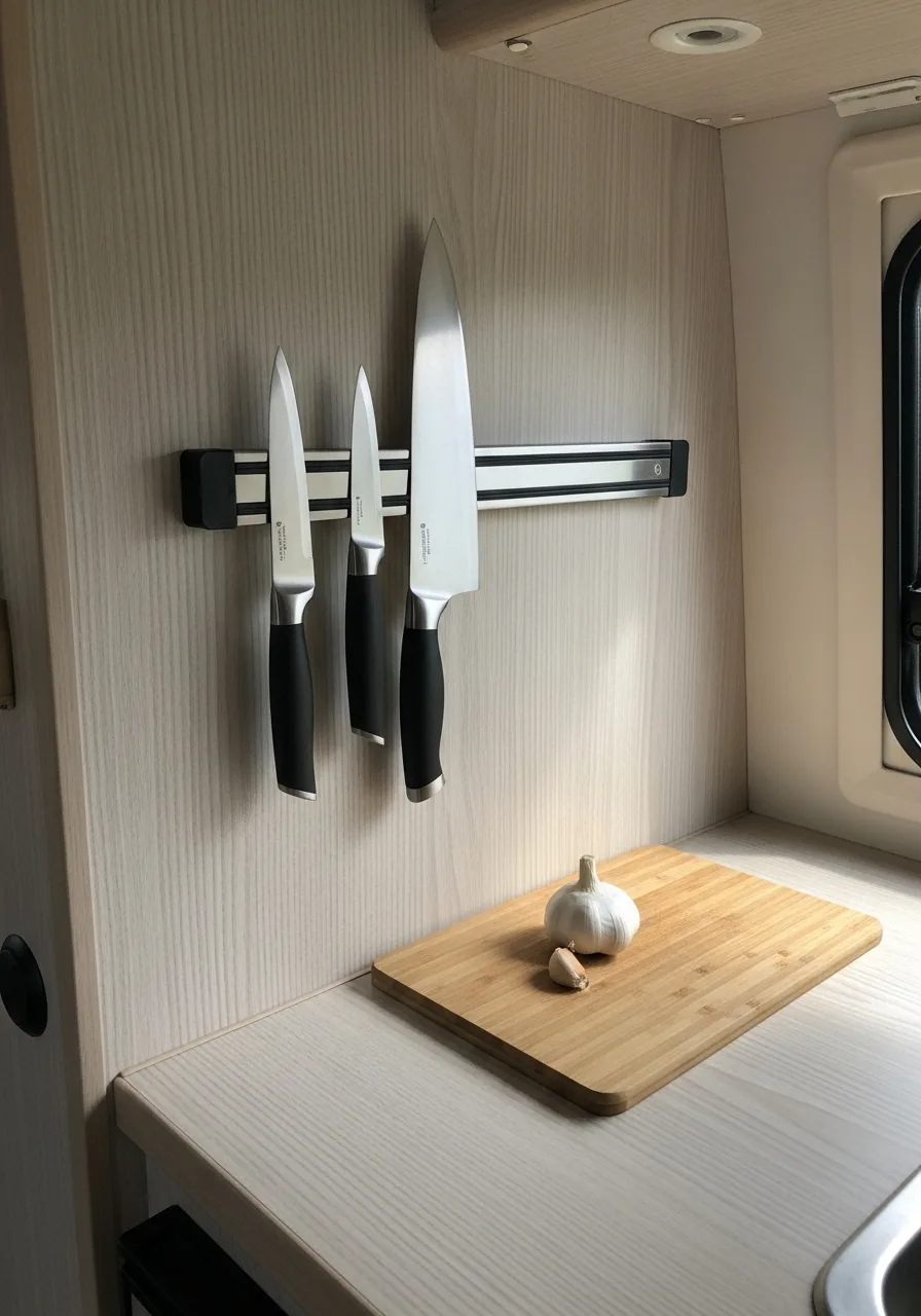15. Magnetic Knife Strip