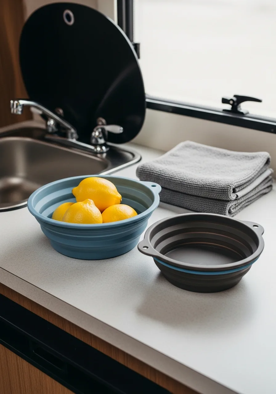 2. Collapsible Silicone Bowls