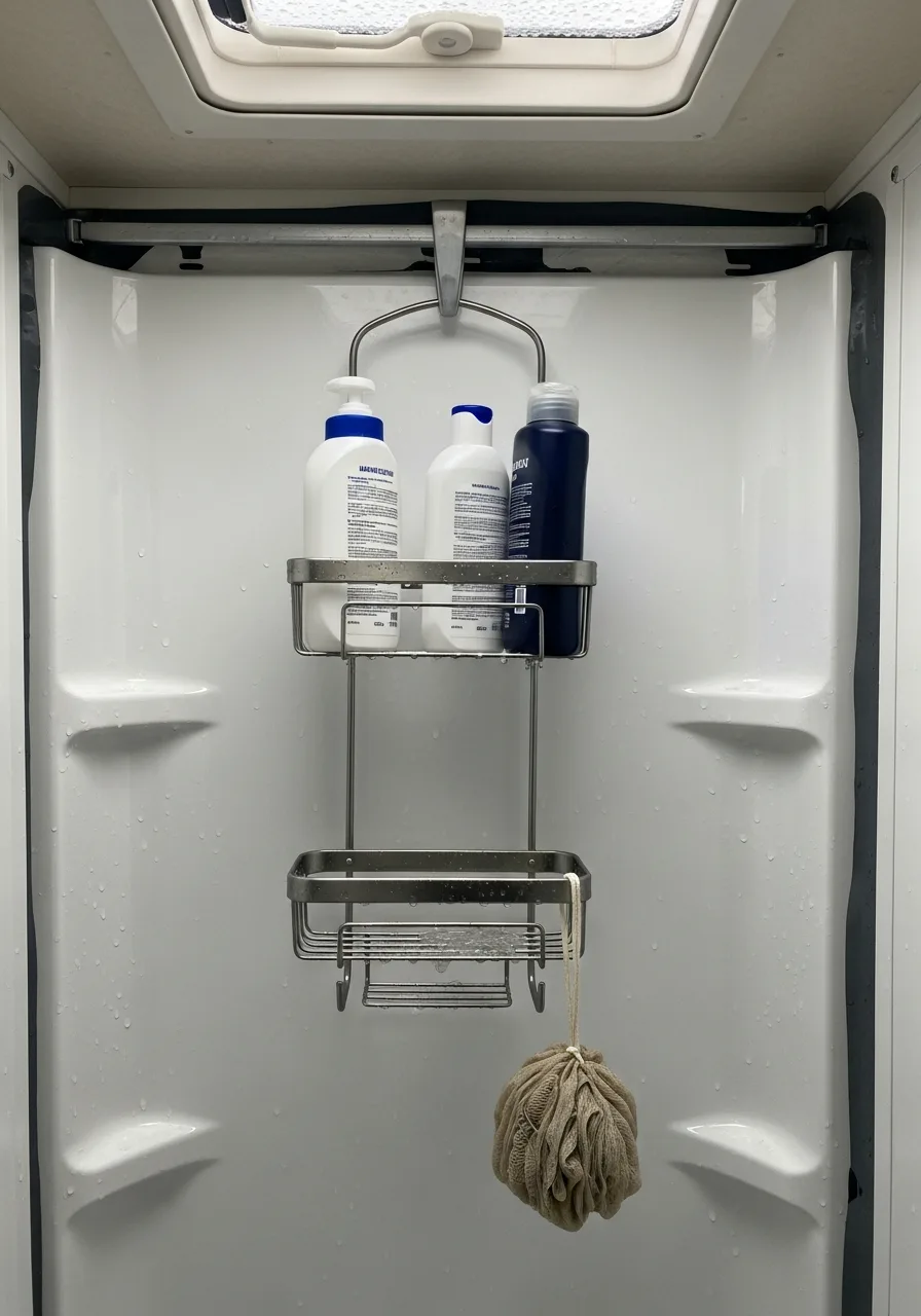 24. Hanging Shower Caddy