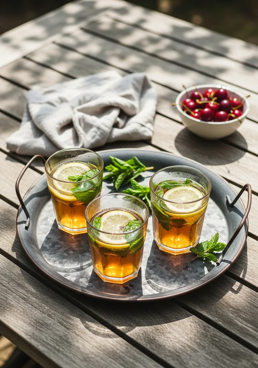 12. Galvanized Metal Serving Trays