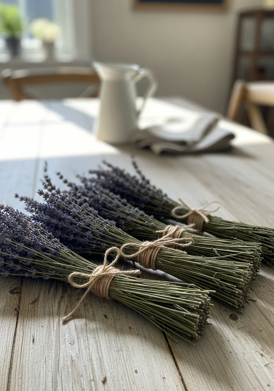 40. Dried Lavender Stem Bundles