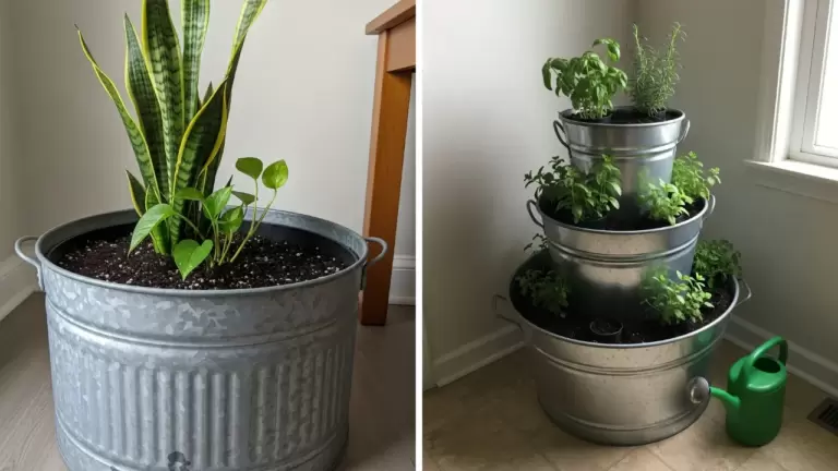 30 Clever Wash Tub Planter Ideas