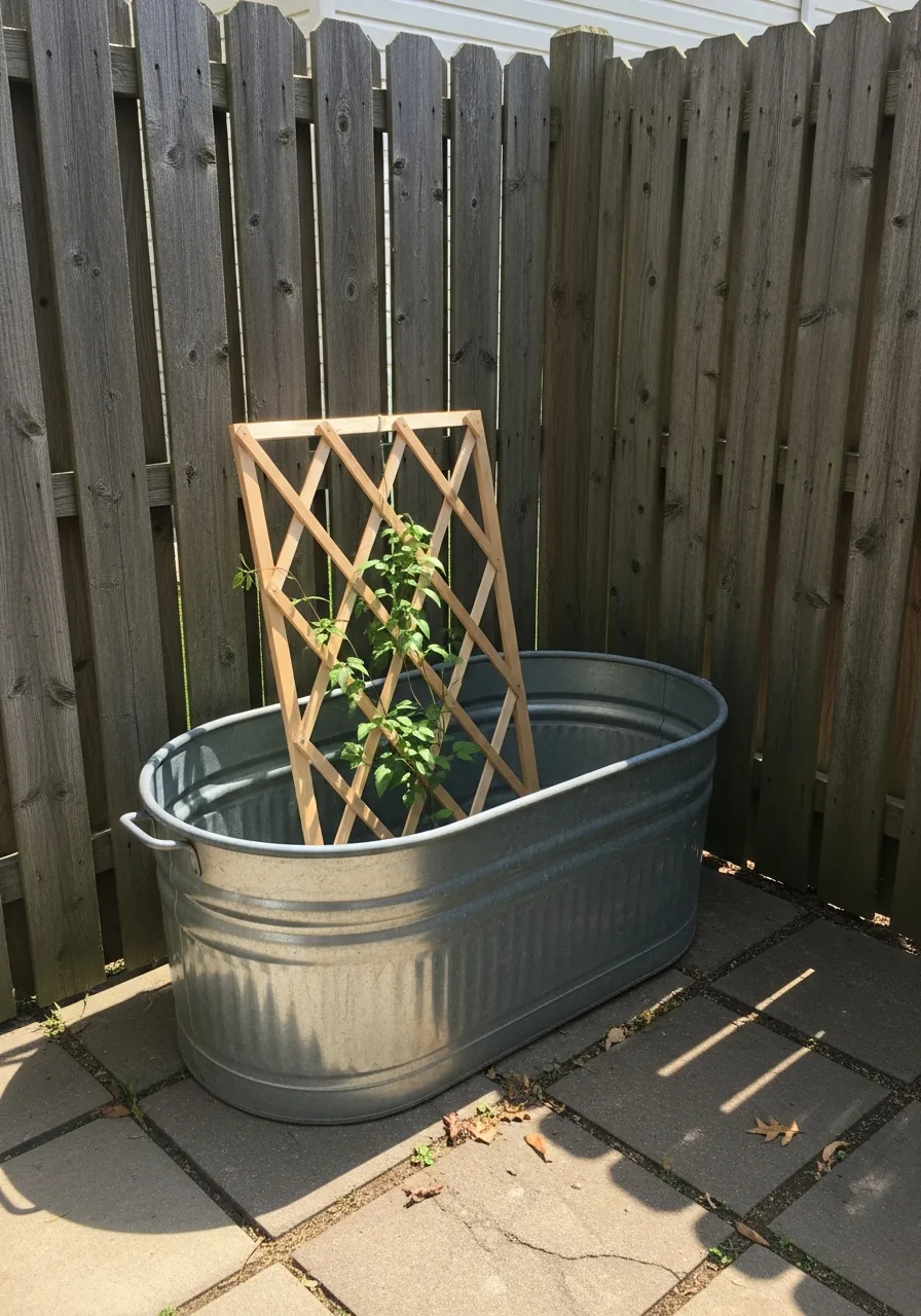 19. Corner Vine Trellis
