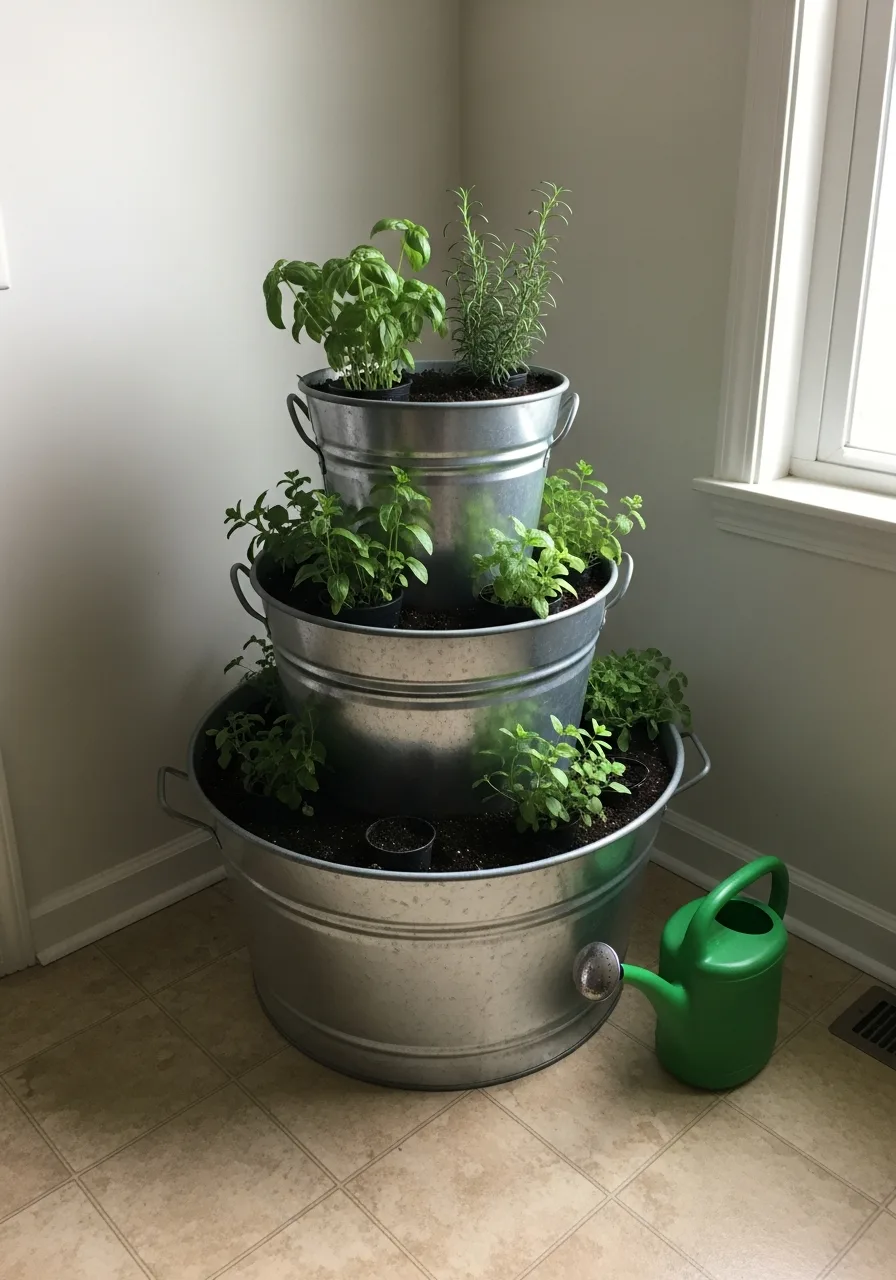 2. Tiered Herb Tower