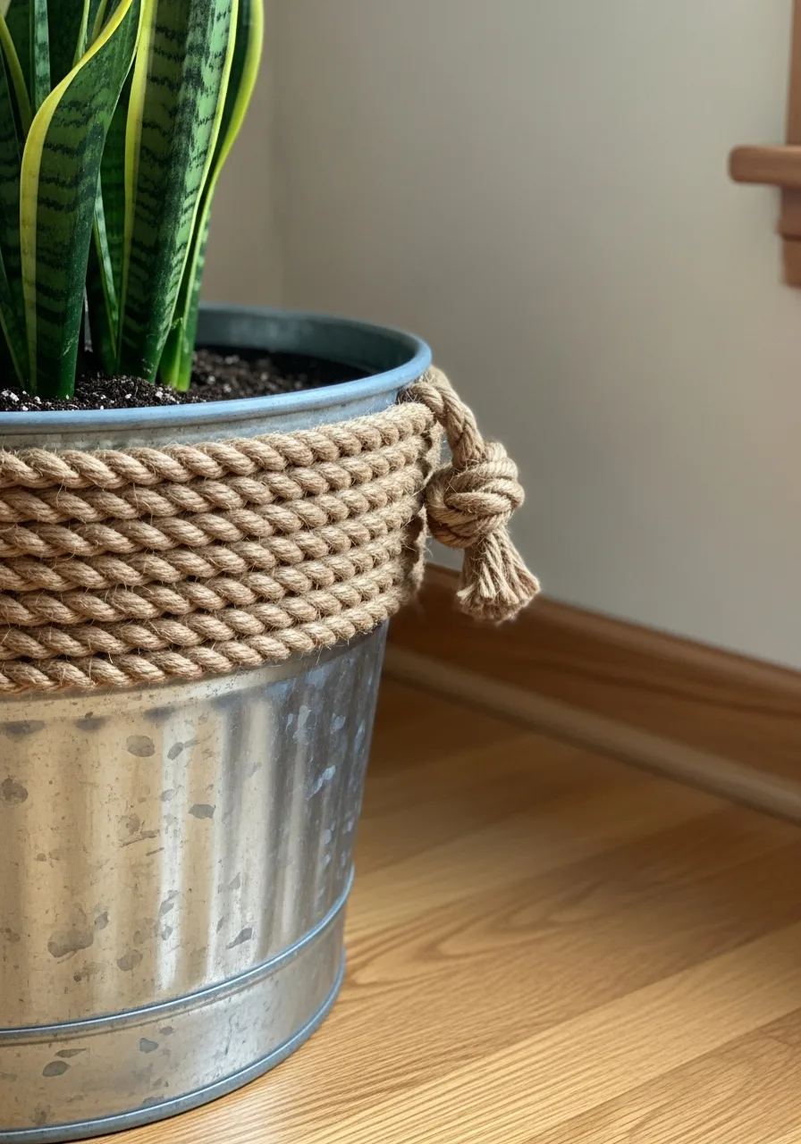 27. Rope Wrapped Rim