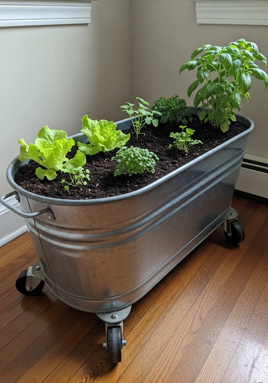 3. Rolling Veggie Patch