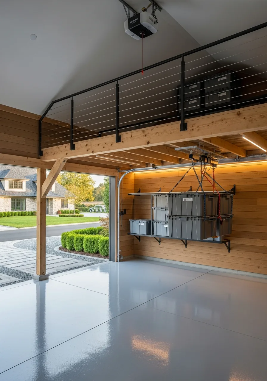 10. Detached Garage Storage Loft