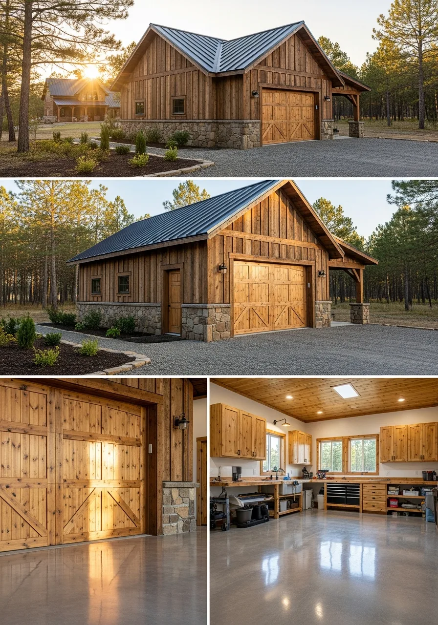 11. Rustic Detached Garage