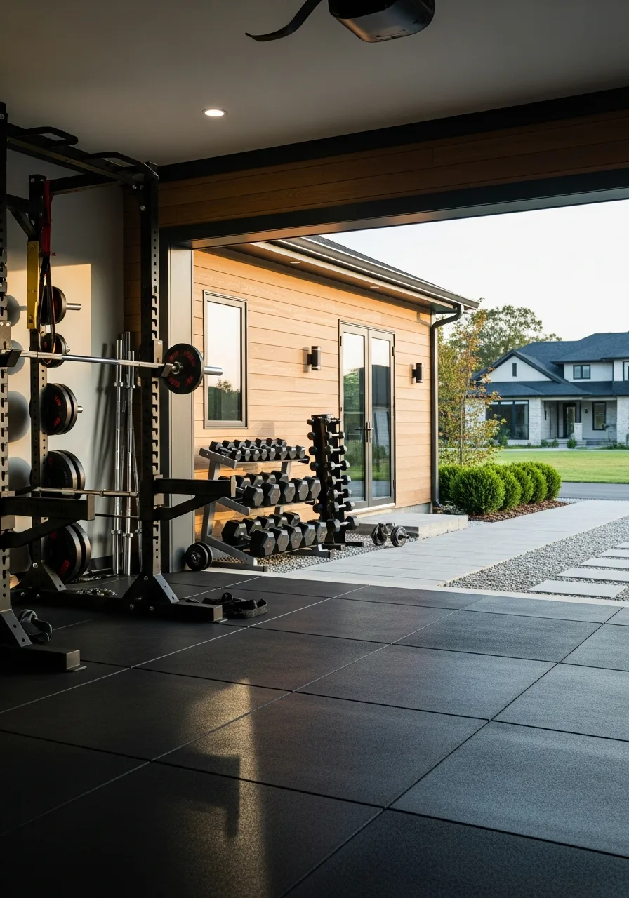 14. Detached Garage Gym