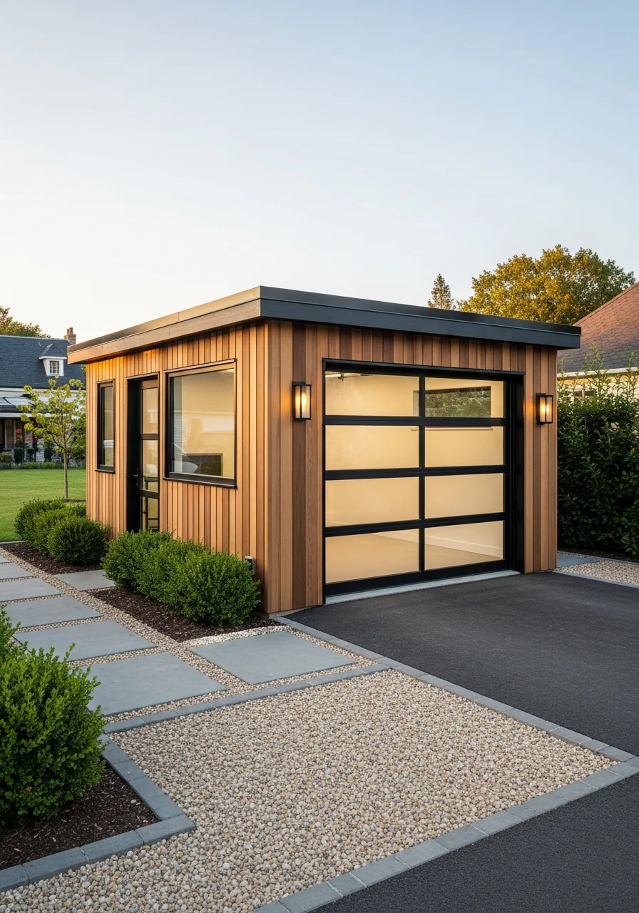 25. Compact Small Garage Build