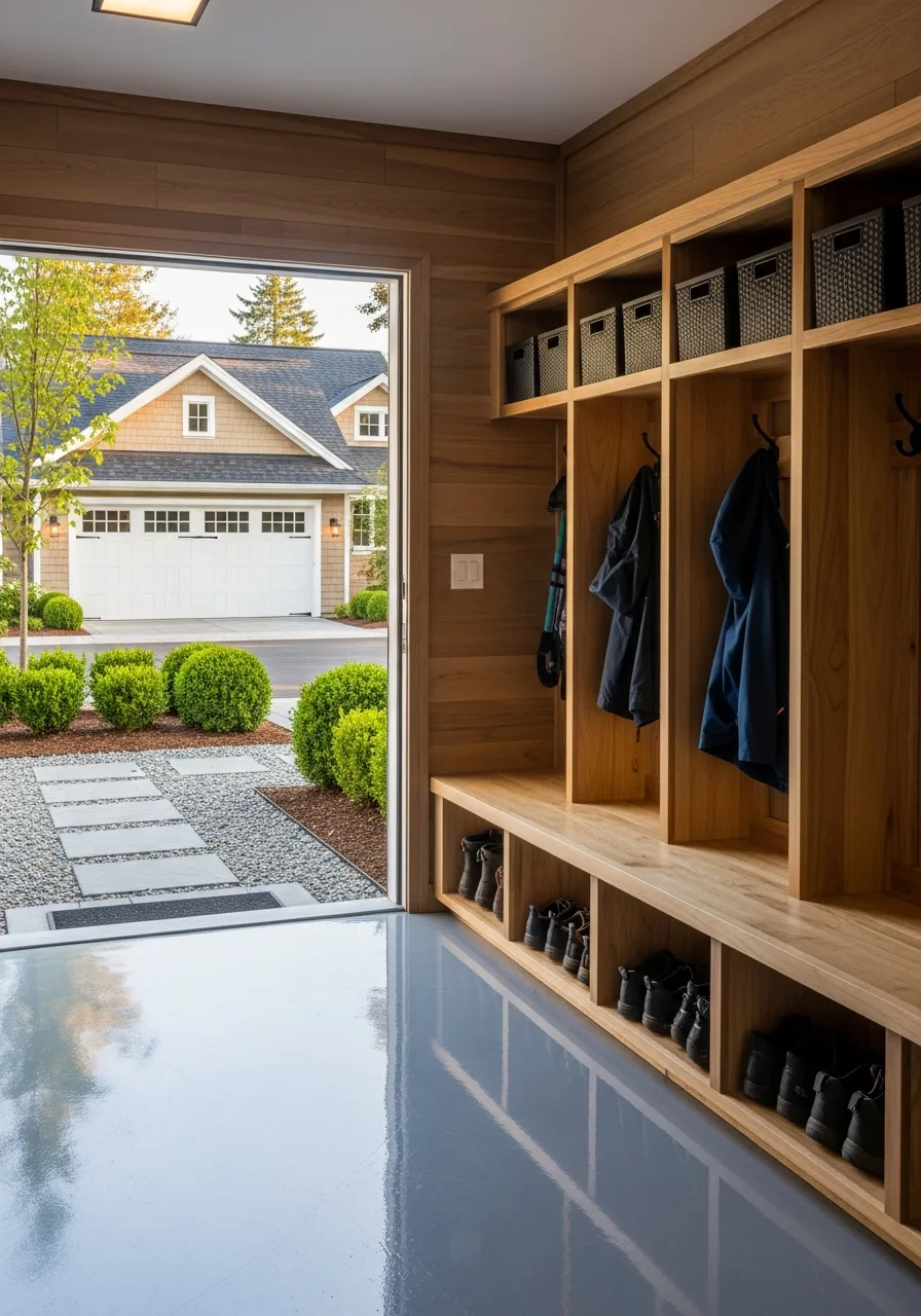 26. Garage Mudroom Entry Zone