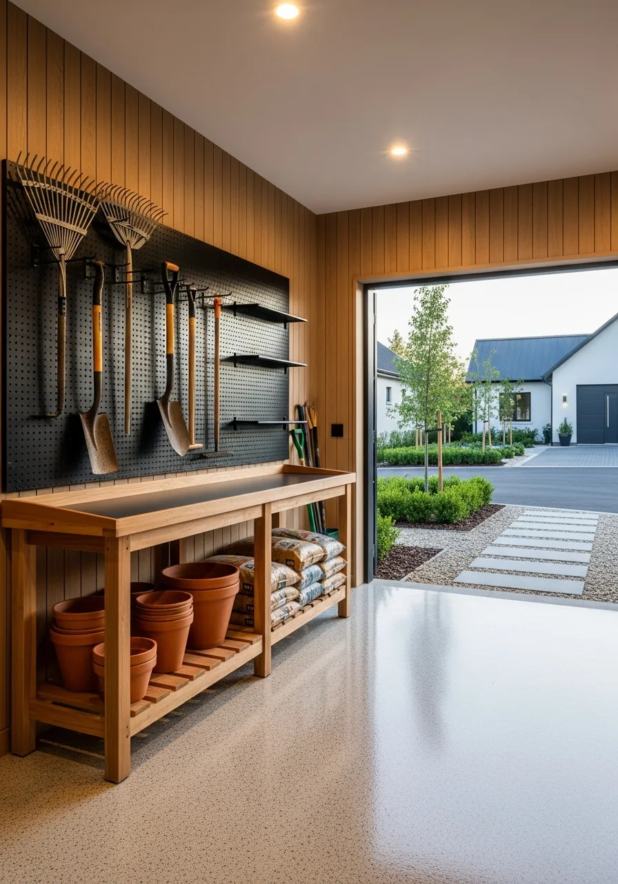 29. Garden Storage Garage Area