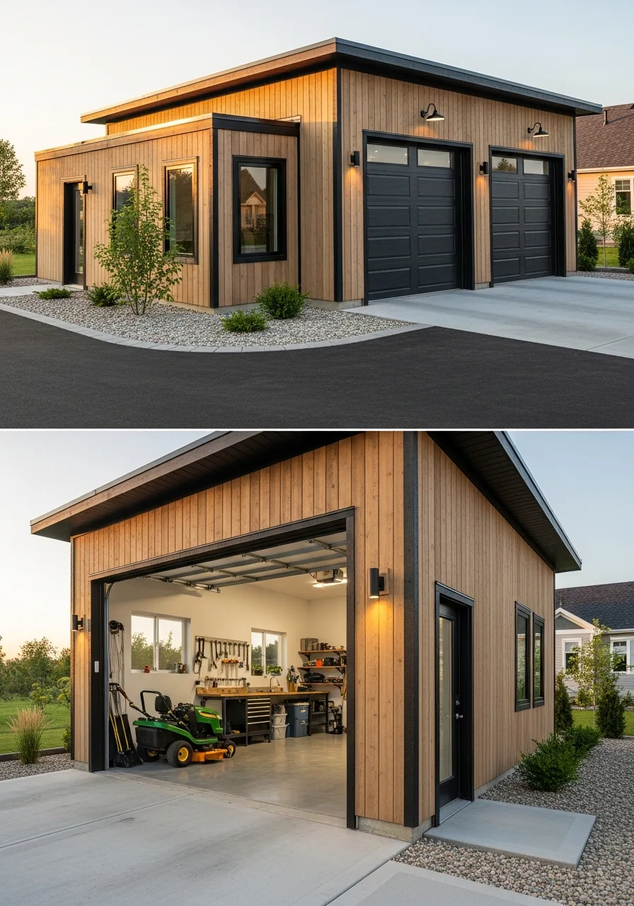 34. Two-Car Detached Garage