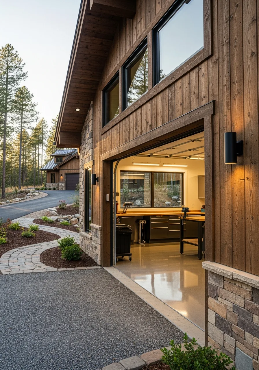 41. Rustic Detached Garage