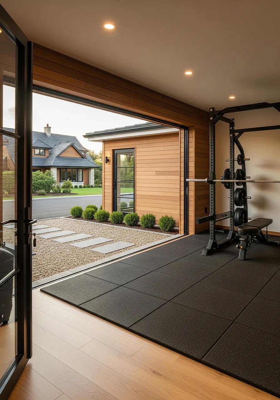 44. Detached Garage Gym