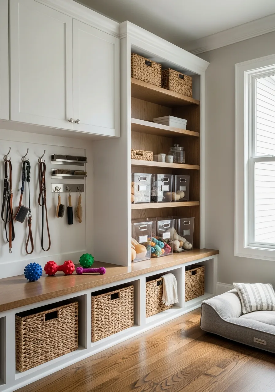 12. Dog Room With Storage