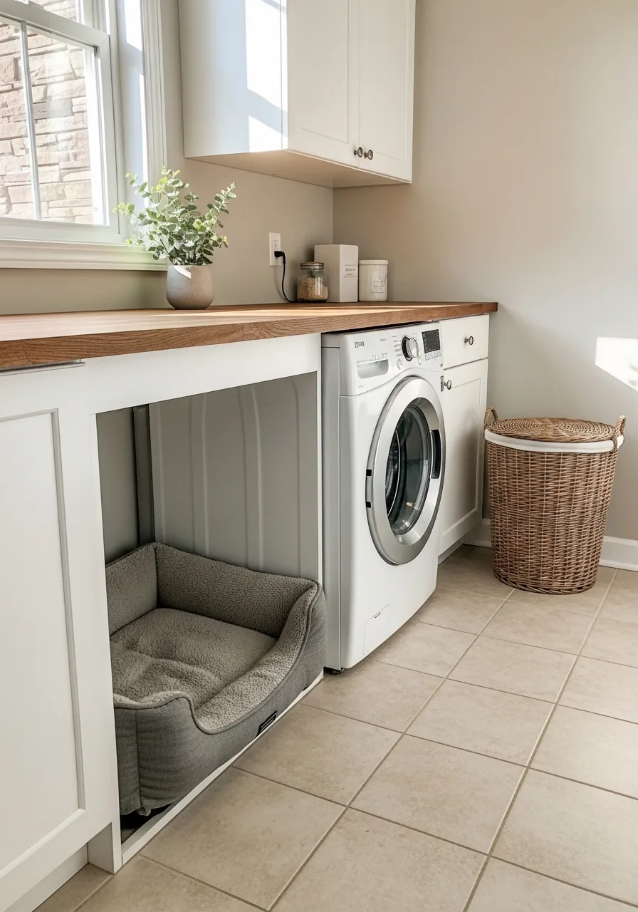 17. Laundry Room Dog Space
