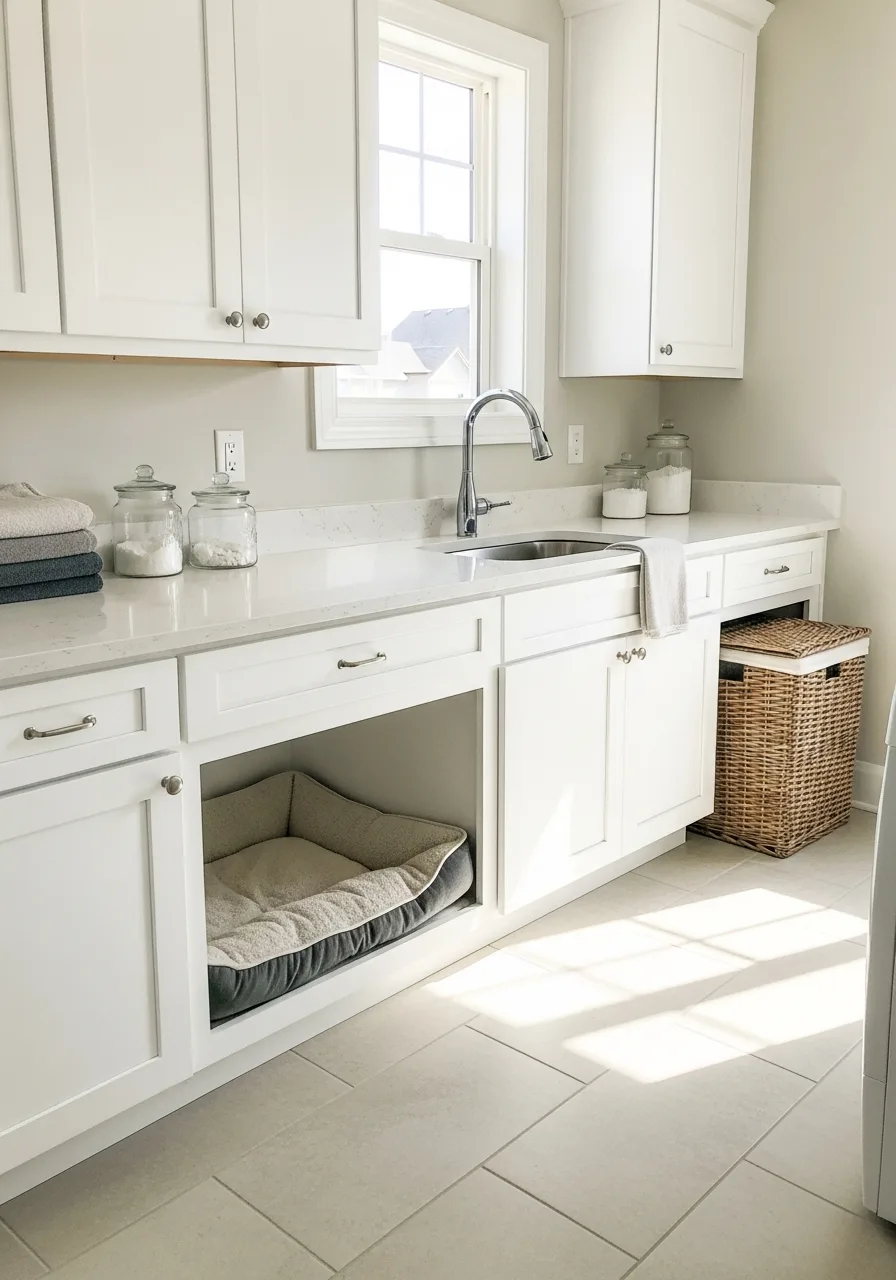 2. Laundry Room Dog Space