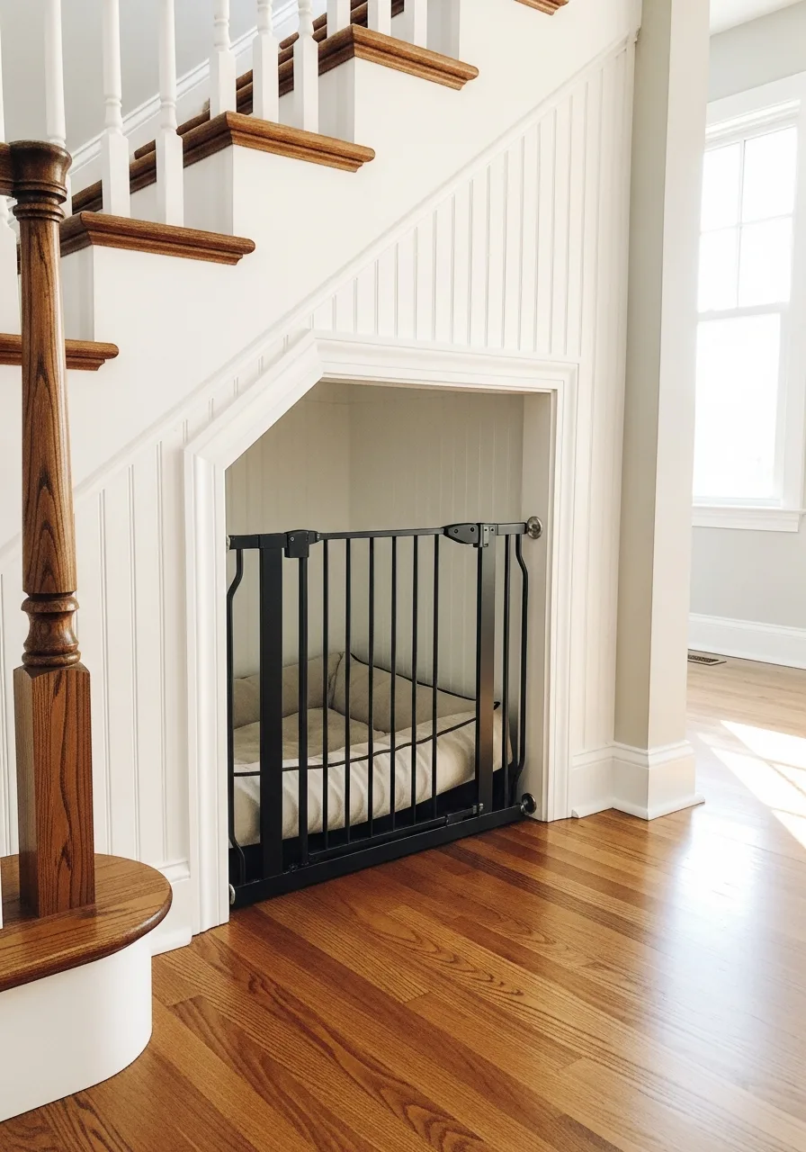 26. Under-Stair Custom Canine Suite