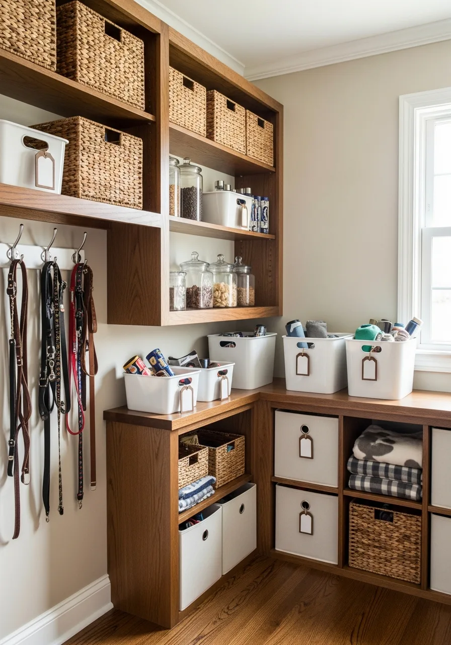 27. Dog Room With Storage