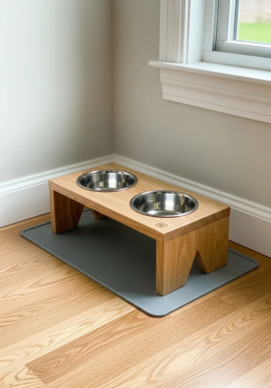 28. Dog Feeding Station