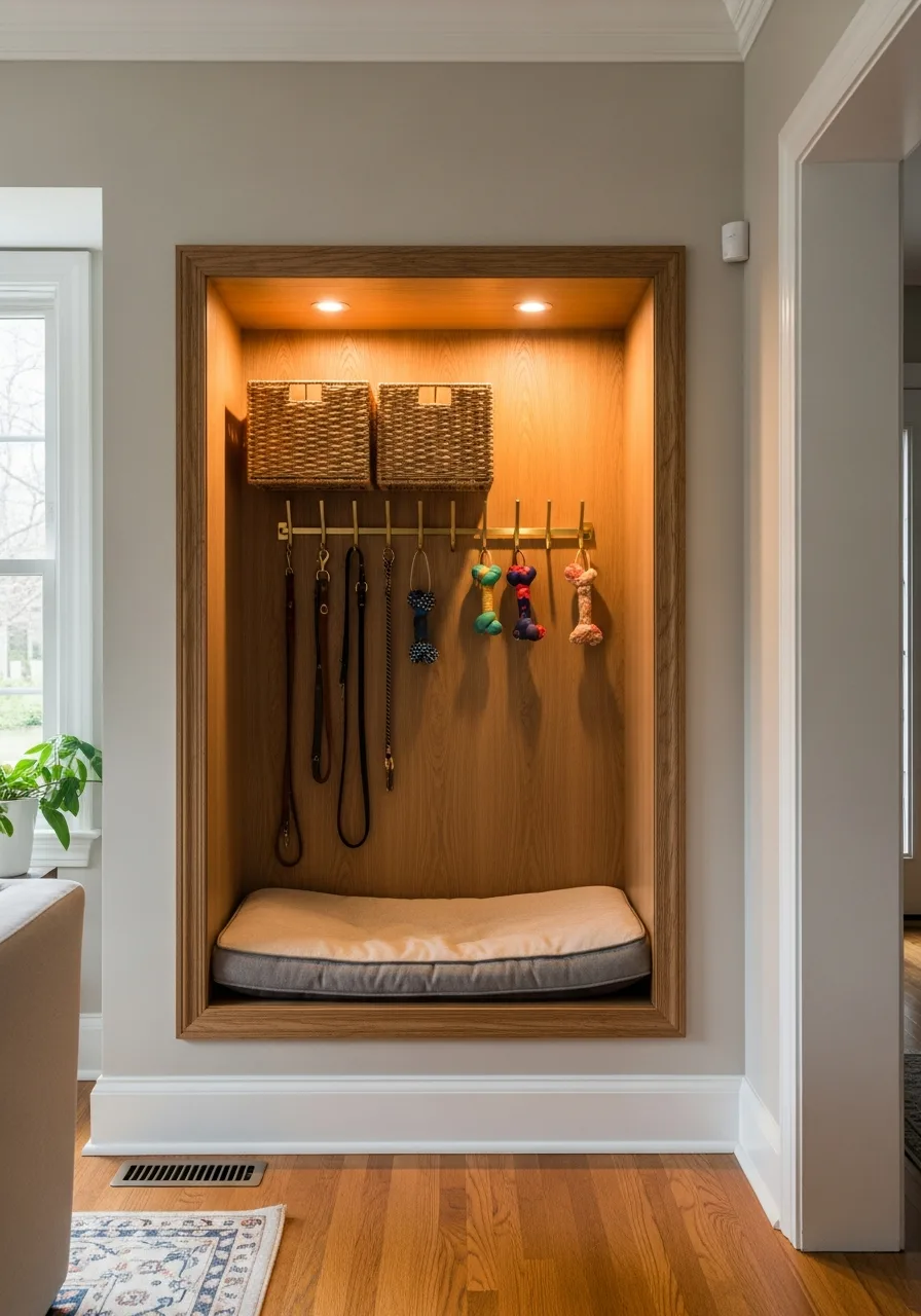 31. Integrated Wall Nook