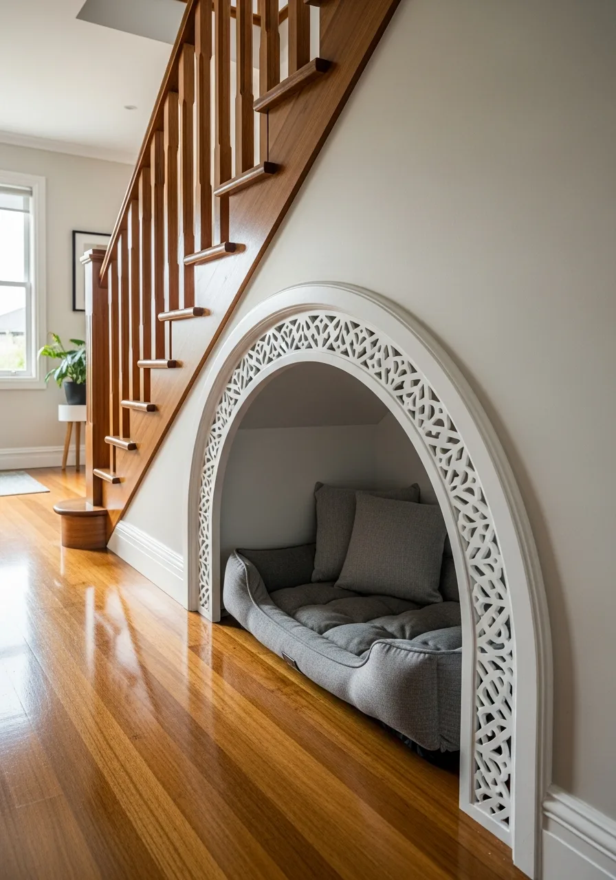 35. Under-Stair Pet Retreat