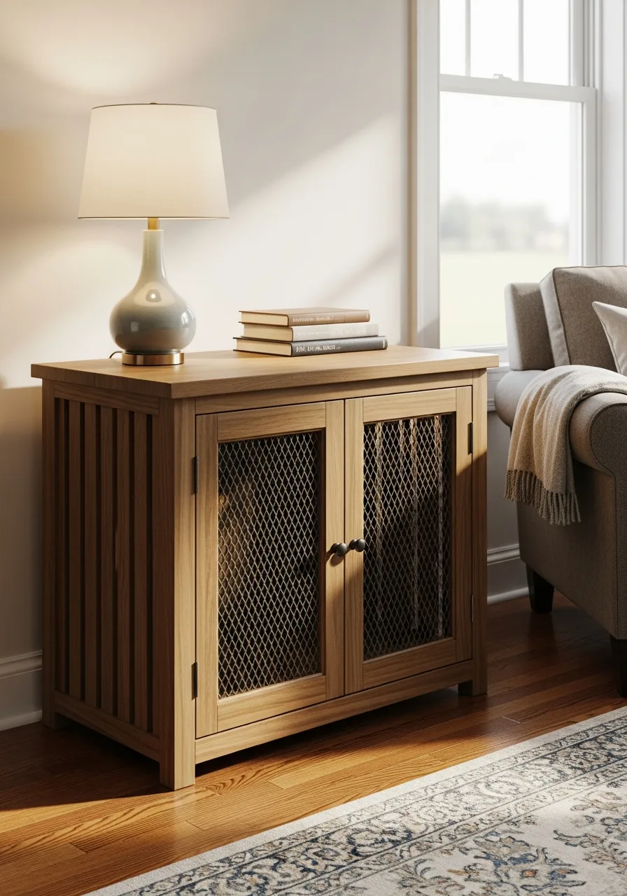 36. Furniture Style Crate Enclosure