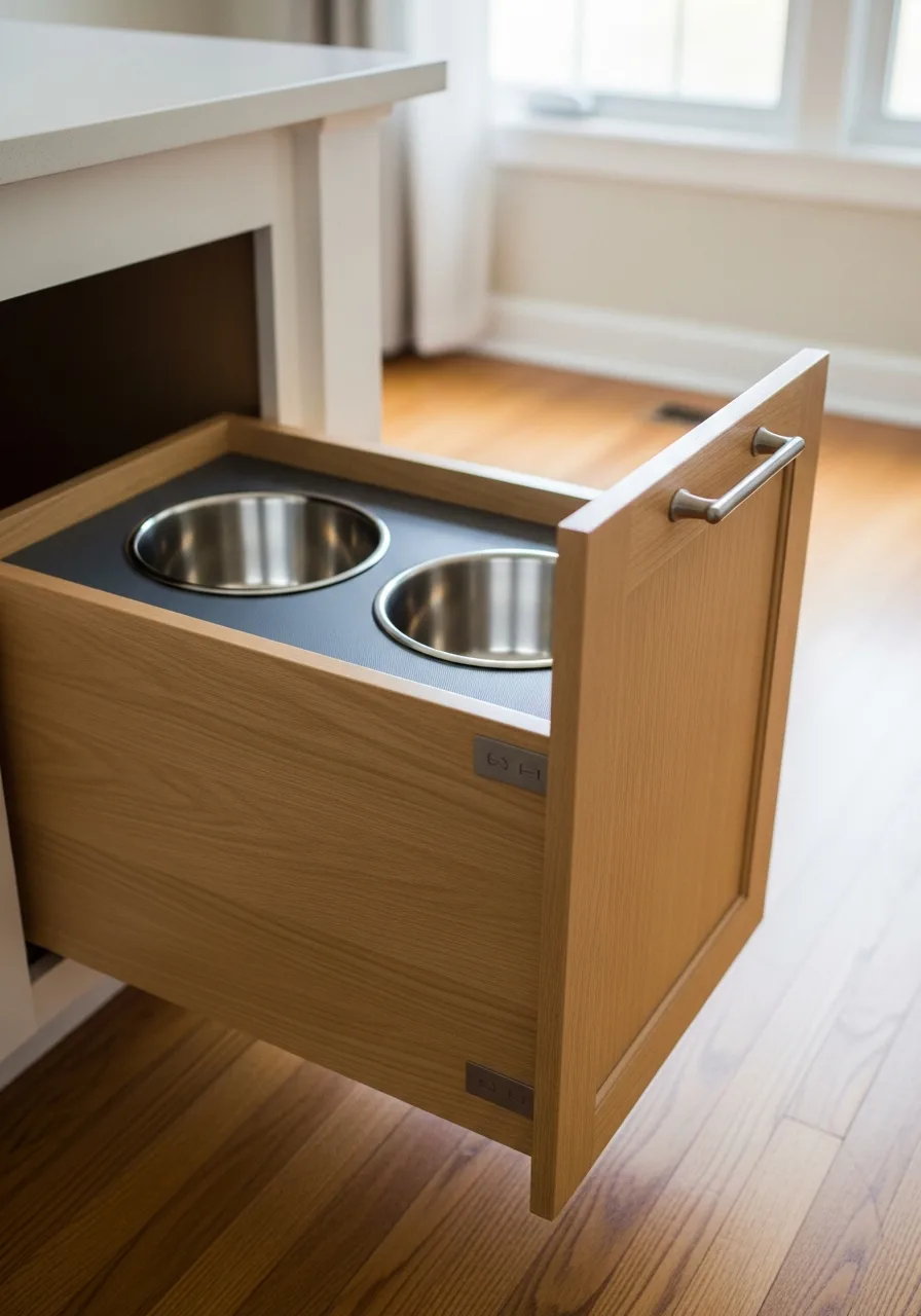 43. Integrated Kitchen Dining Drawer