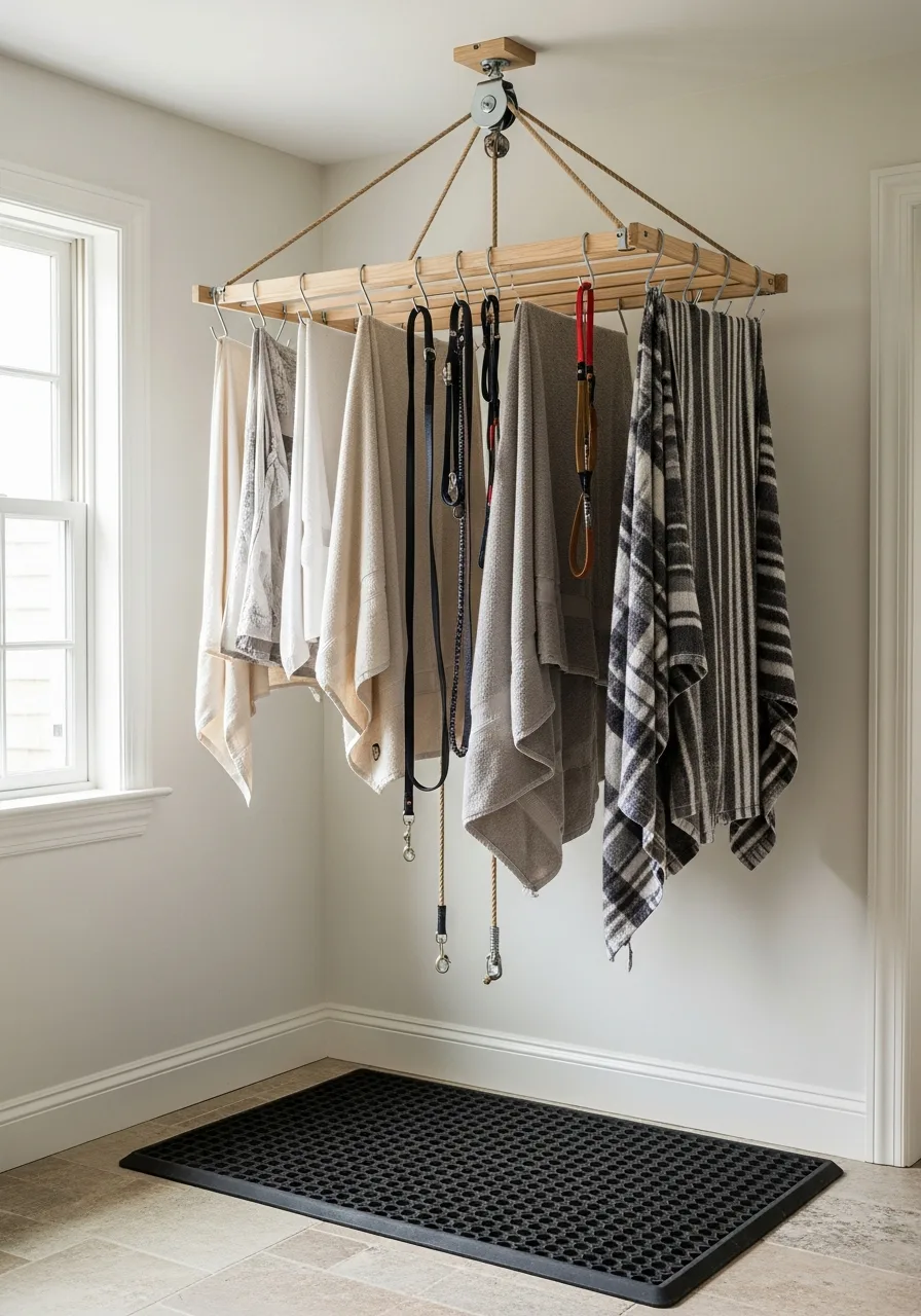 49. Elevated Pulley Drying System