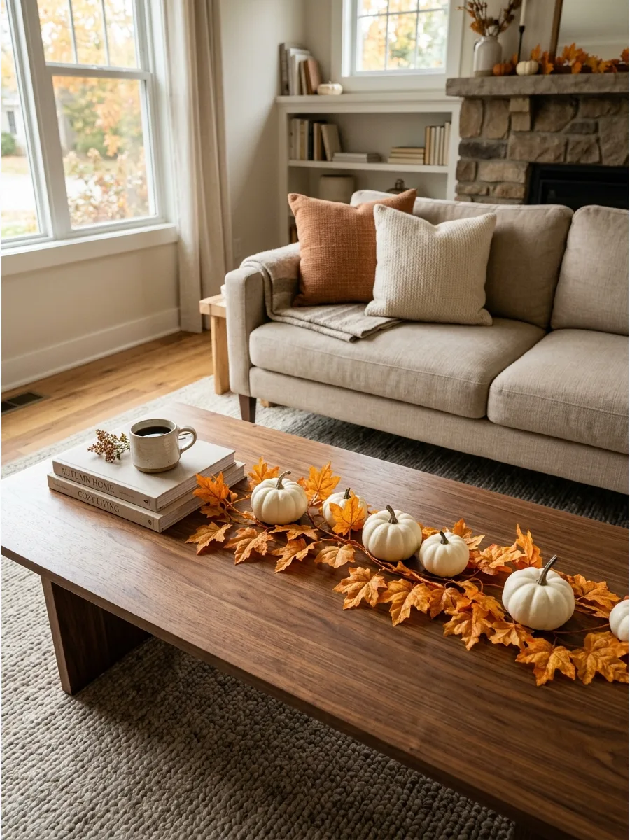 33. Low Pumpkin Garland