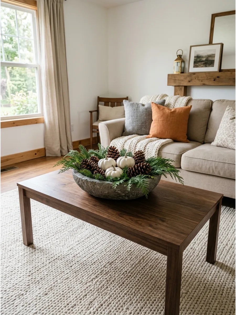 50. Fall-to-Winter Coffee Table