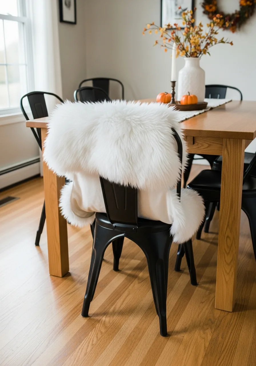 10. Subtle Faux-Fur Accents