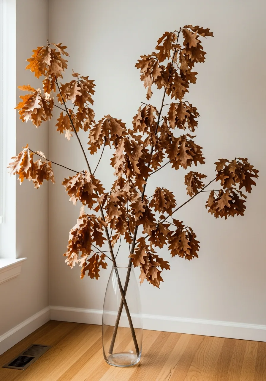 13. Tall Dried Autumn Branches