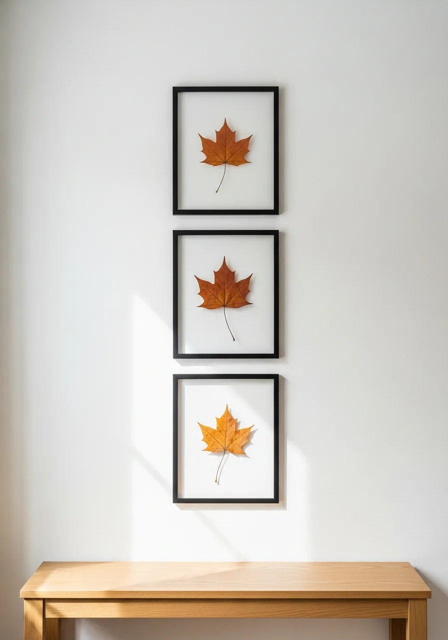 16. Decorate With Preserved Leaves