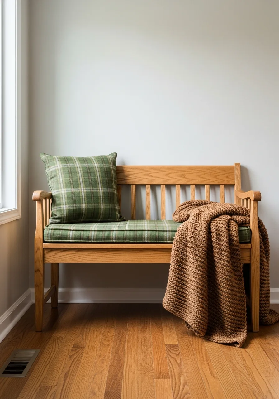 28. Add Fall Entryway Benches