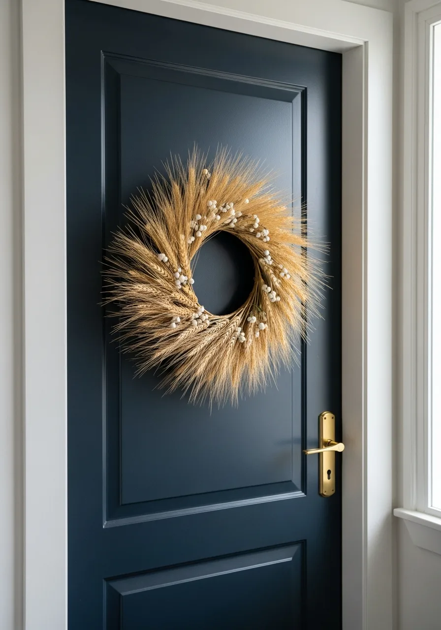 29. Hang Natural Fall Wreaths