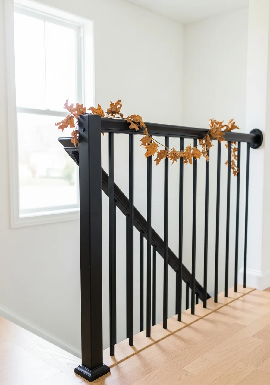 30. Decorate Staircase Railings