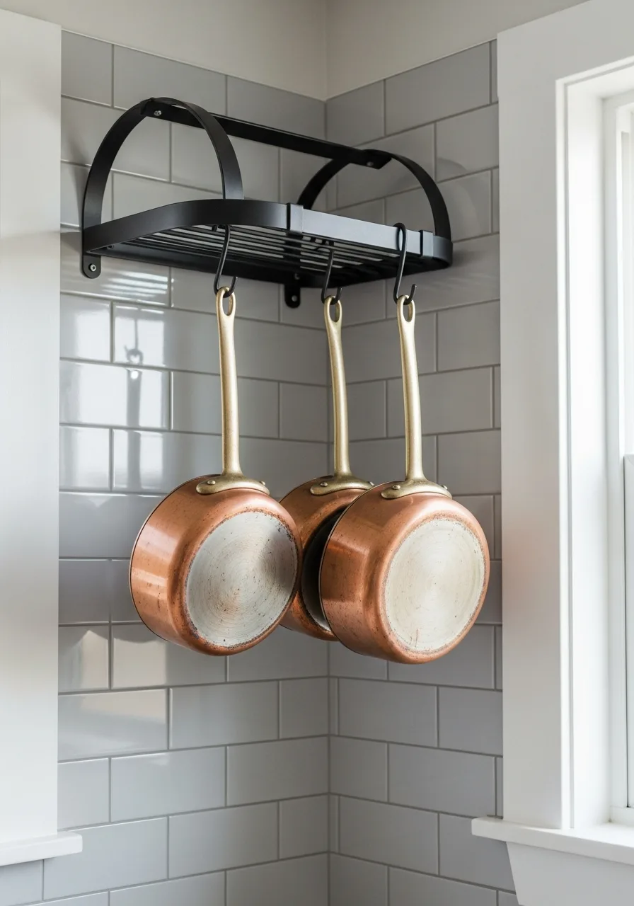 32. Display Copper Kitchen Accents
