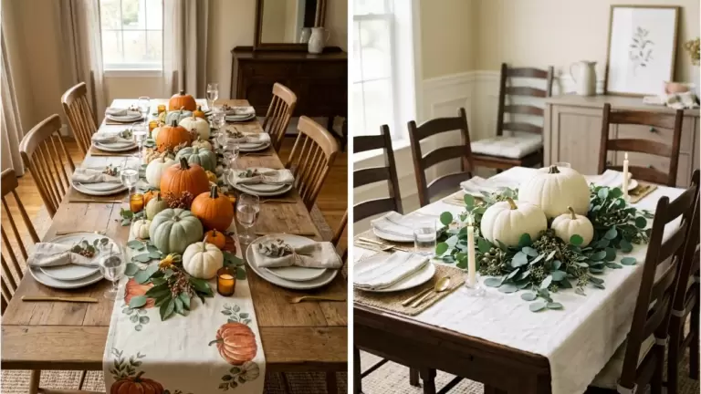 55 Fall Dining Table Decor Ideas