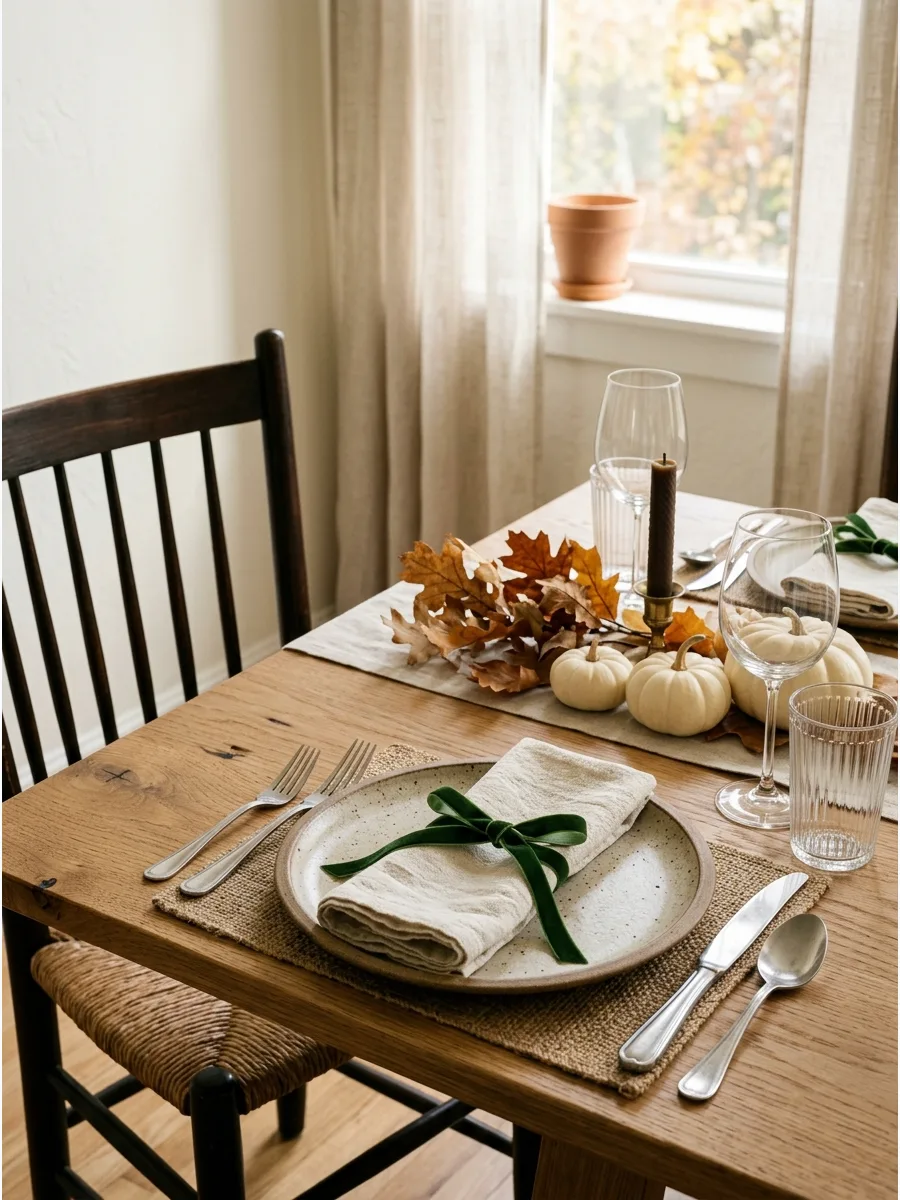 43. Velvet Ribbon Napkin Ties