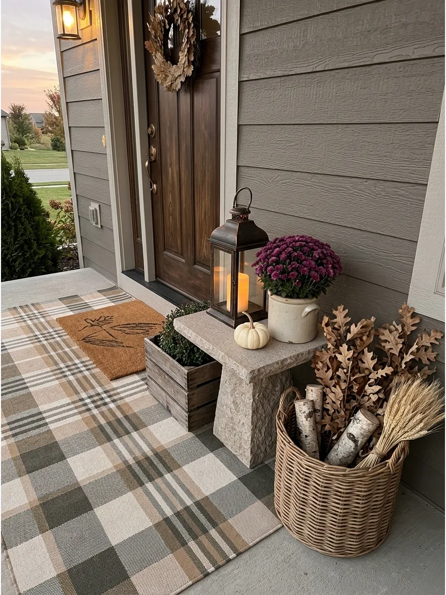 25. Fall Porch Side Table
