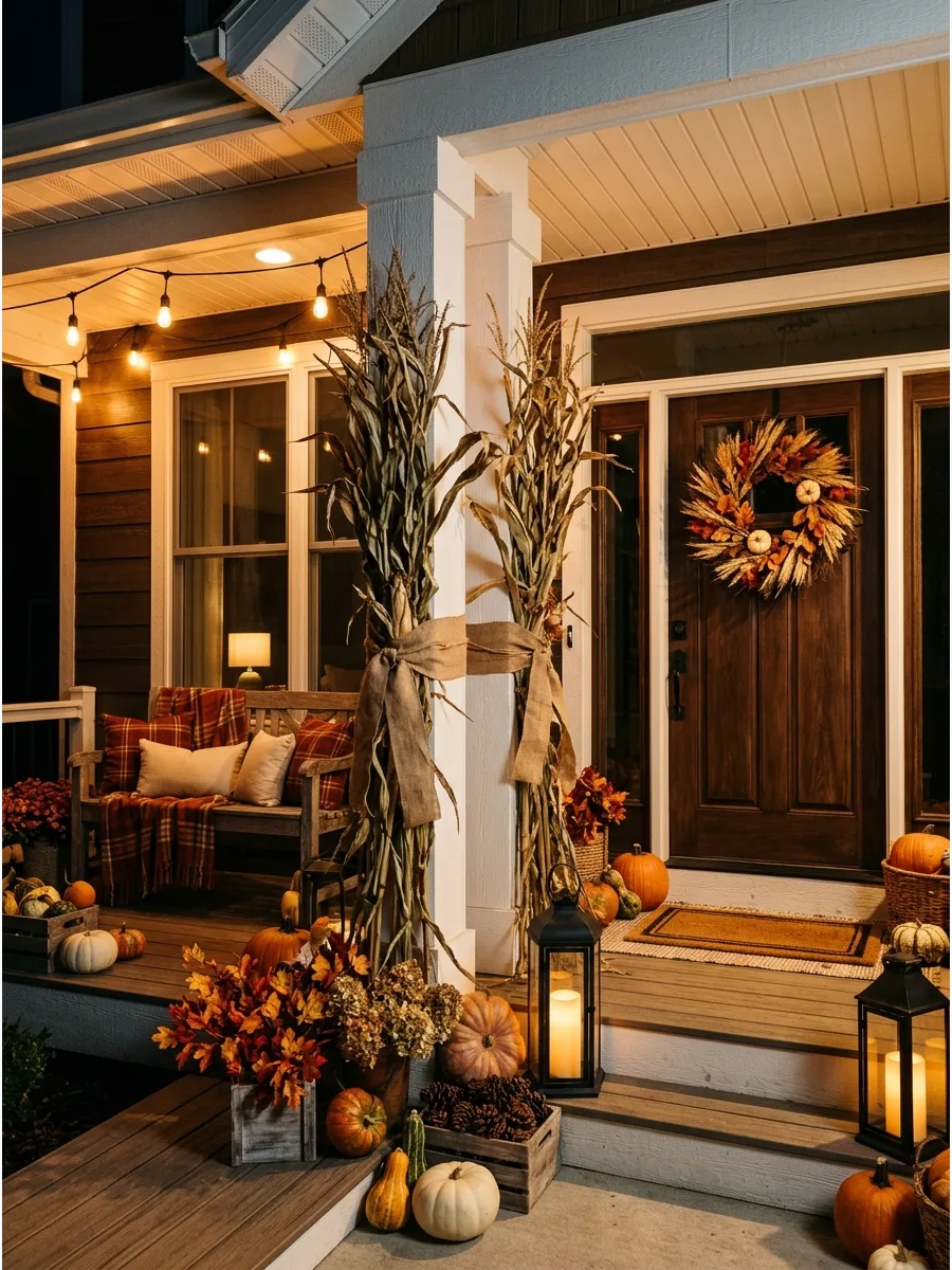 38. Cornstalk Porch Columns