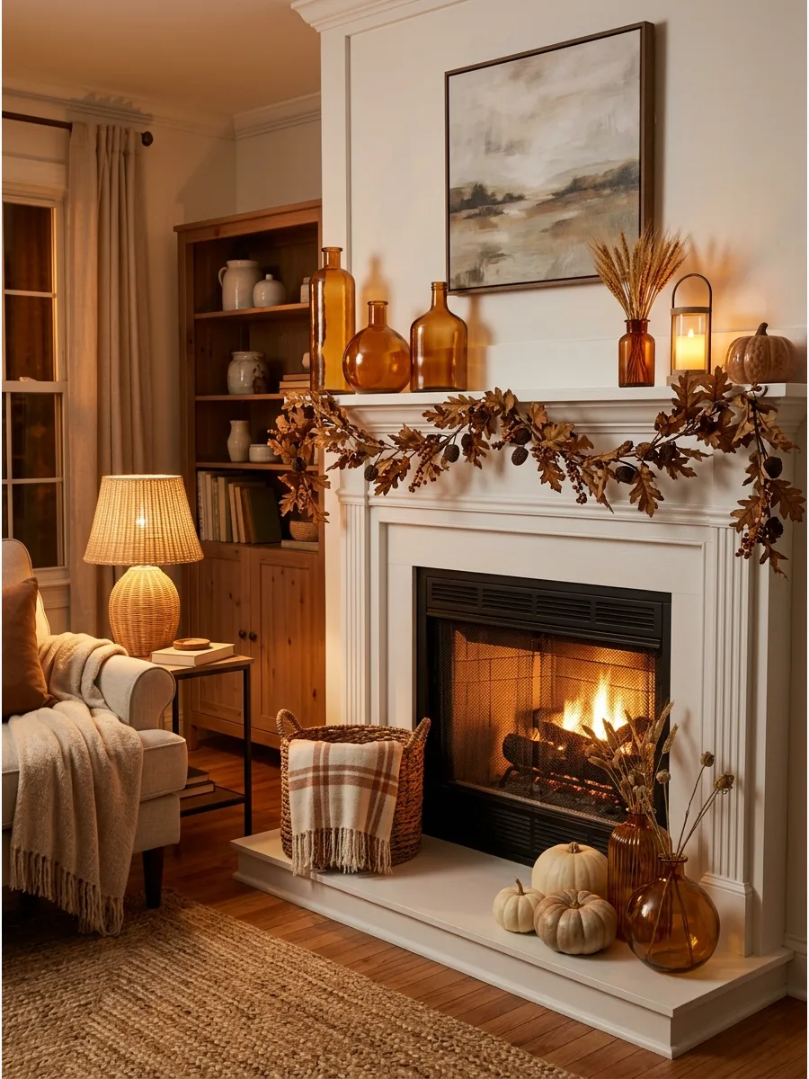 10. Use Amber Glass Around the Room